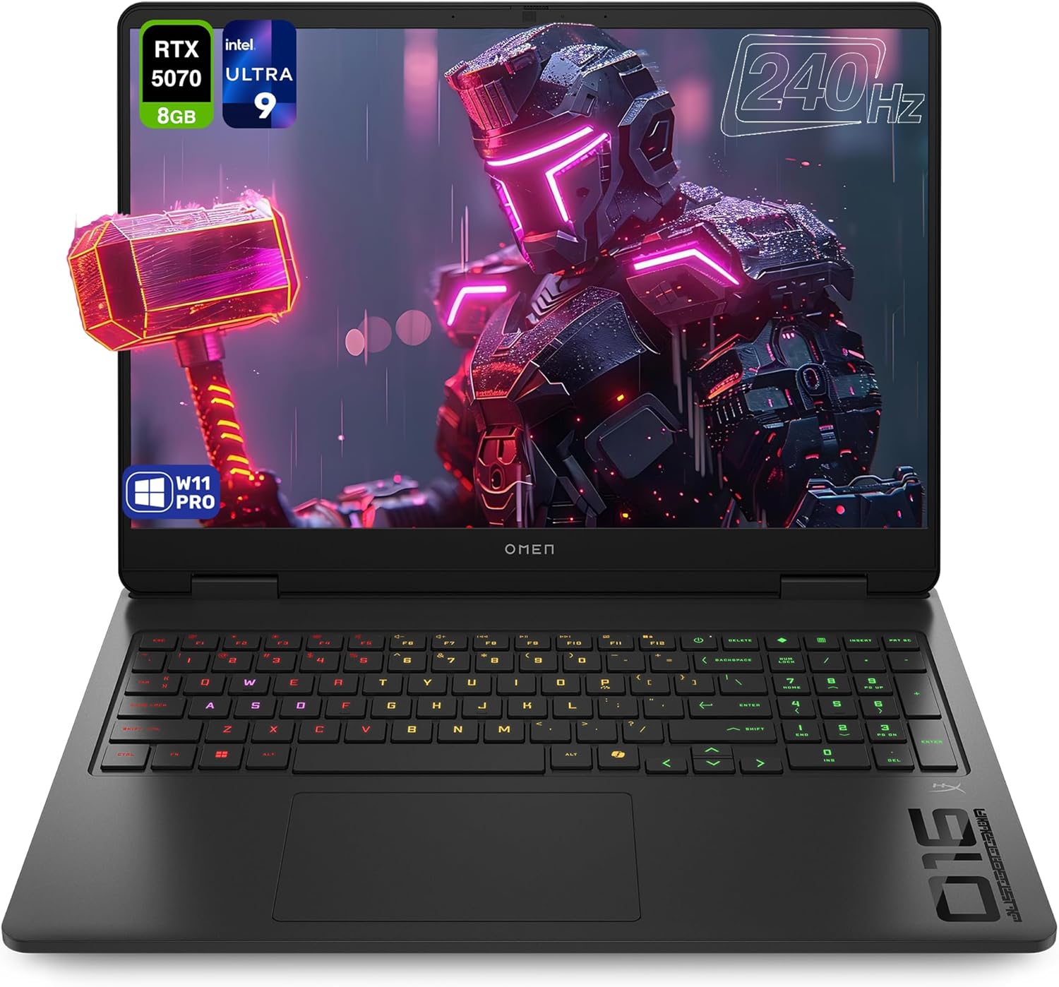 لابتوب HP Omen Ultra9-285h 32/1T/RTX5070 8G/144Hz