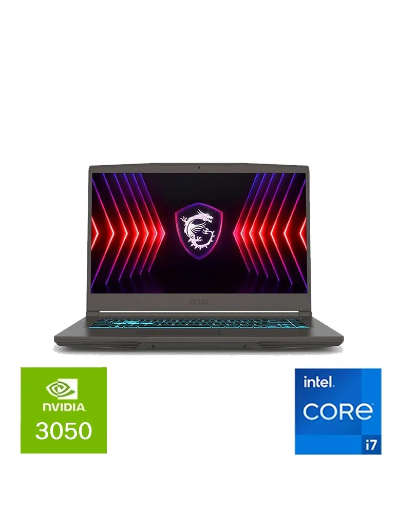 جهاز لابتوب MSI THIN 15 Core i7 13620H 512/16 3050