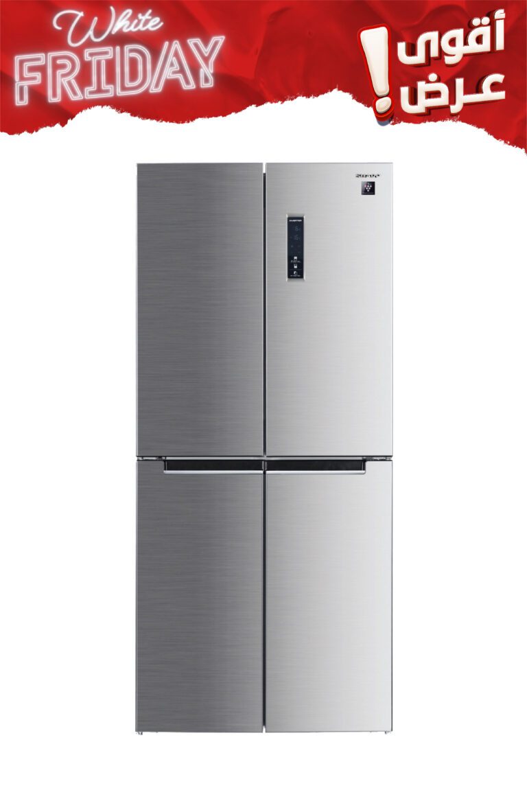 ثلاجة شارب 4 ابواب صغير 560