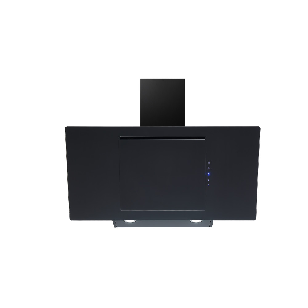 شفاط 90 سم فاير غاز زجاج اسود 9855