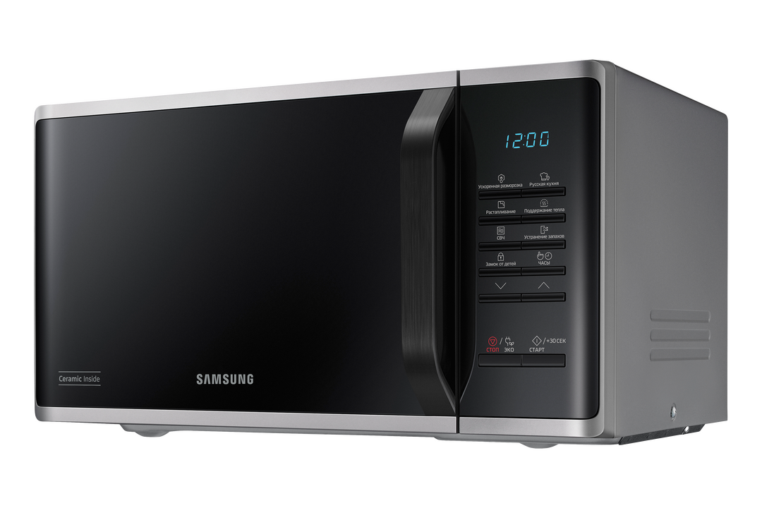 ميكرويف سامسونغ سولو اطار سلفرMS23K3513AS/LI   23L